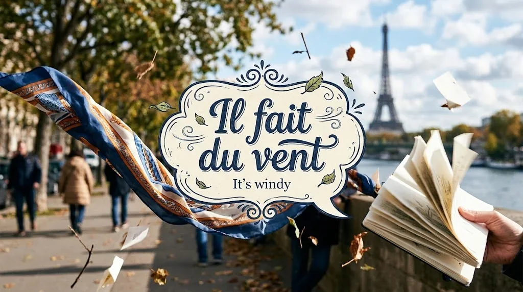 フランス語で「風が強い」とは?