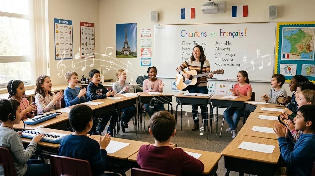 フランス語の歌と音楽がもたらす語学学習の劇的効果