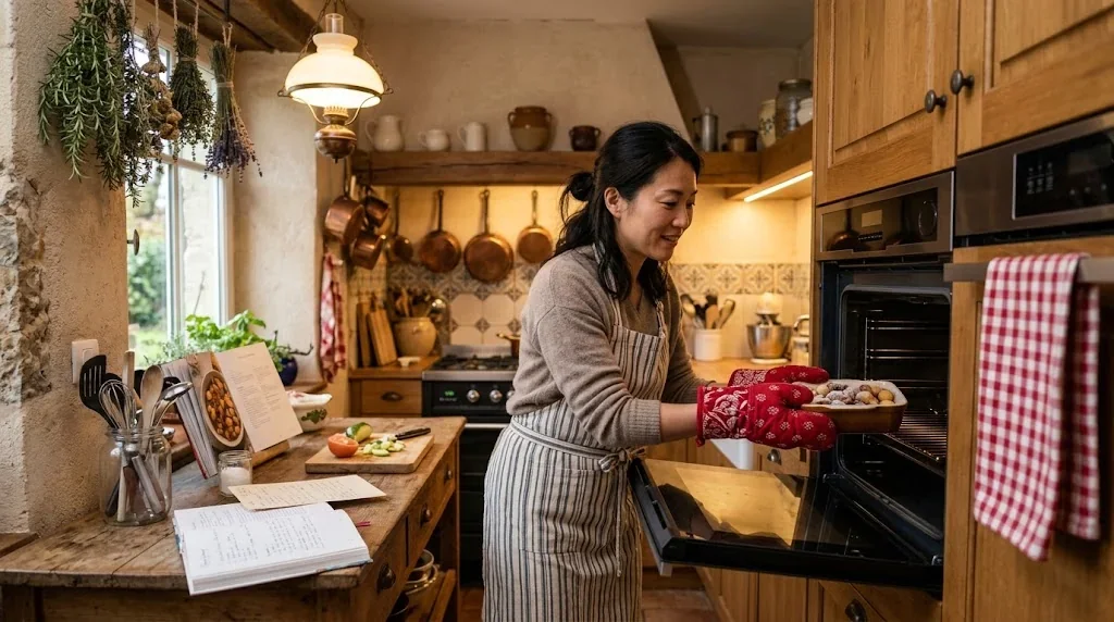 フランスの冷凍食品事情と食文化:家庭で活用する美味しい方法と実践フランス語フレーズの解説イメージ