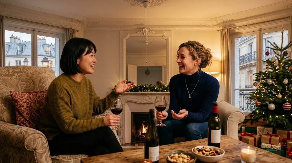 フランスのクリスマス文化とバカンス計画：家族と未来を語る特別な過ごし方の解説イメージ