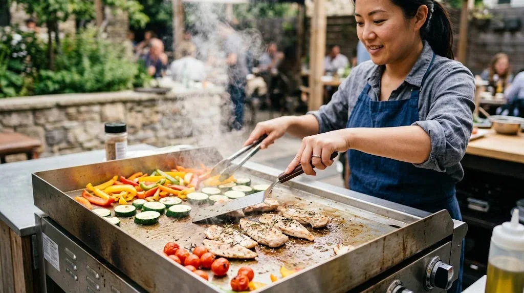 フランスの鉄板焼きプランシャの魅力とお家パーティーの楽しみ方の解説イメージ