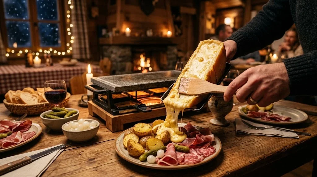 とろけるチーズが魅力のラクレット(La raclette)