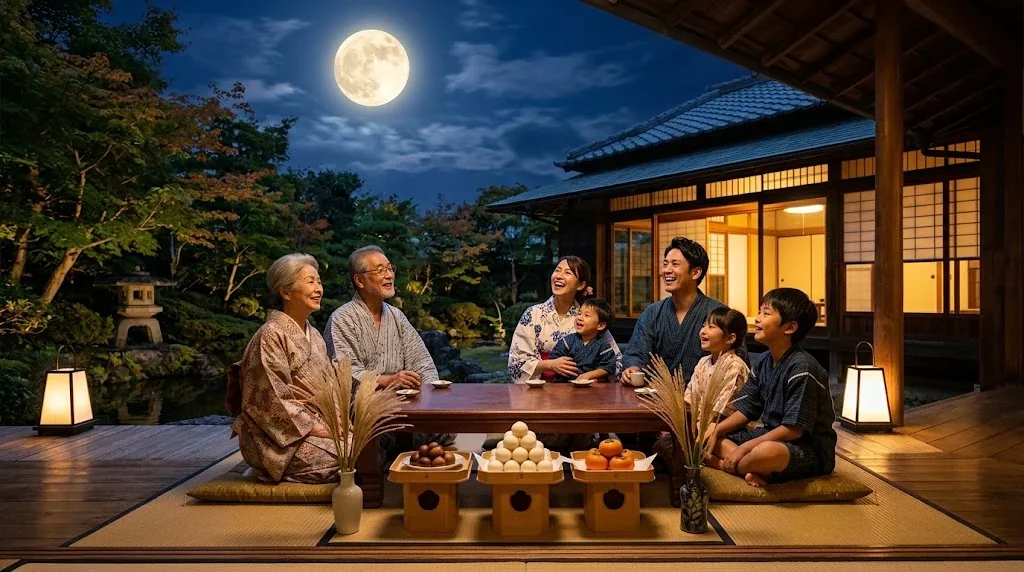 すすきとお月見団子