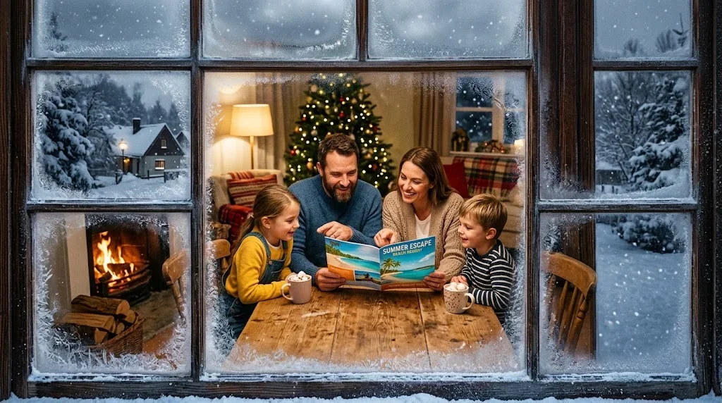 フランスのクリスマス文化とバカンス計画：家族と未来を語る特別な過ごし方の解説イメージ
