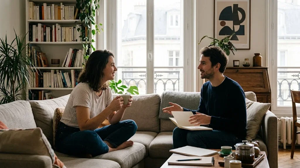 フランス語プレゼン資料の作り方のイメージ